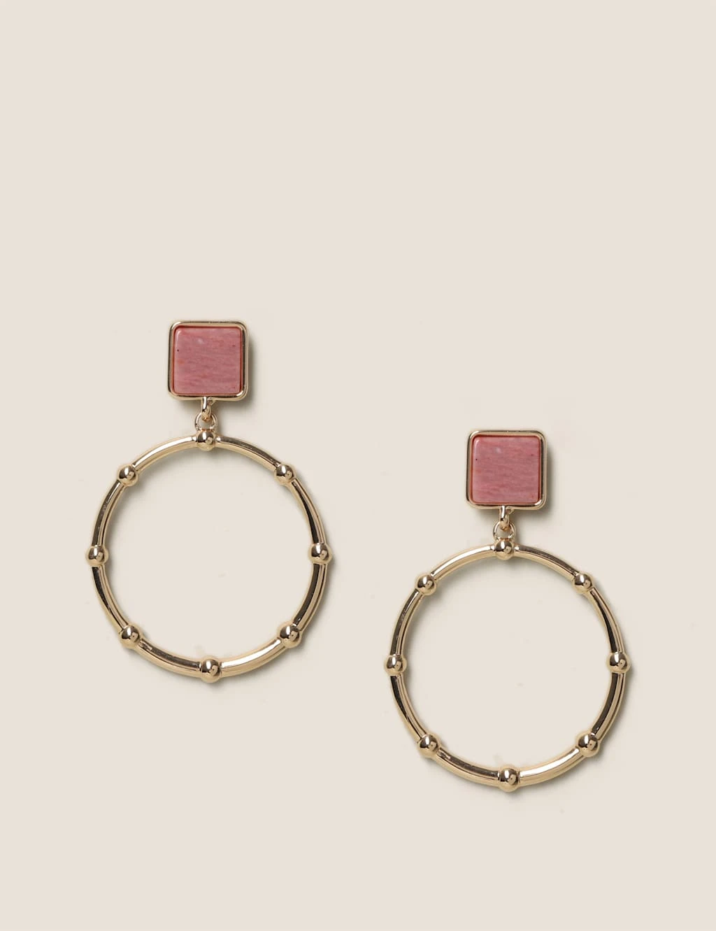 Per Una Semi Precious Hoop Earrings 2 Per Una Semi Precious Hoop Earrings - Image 2