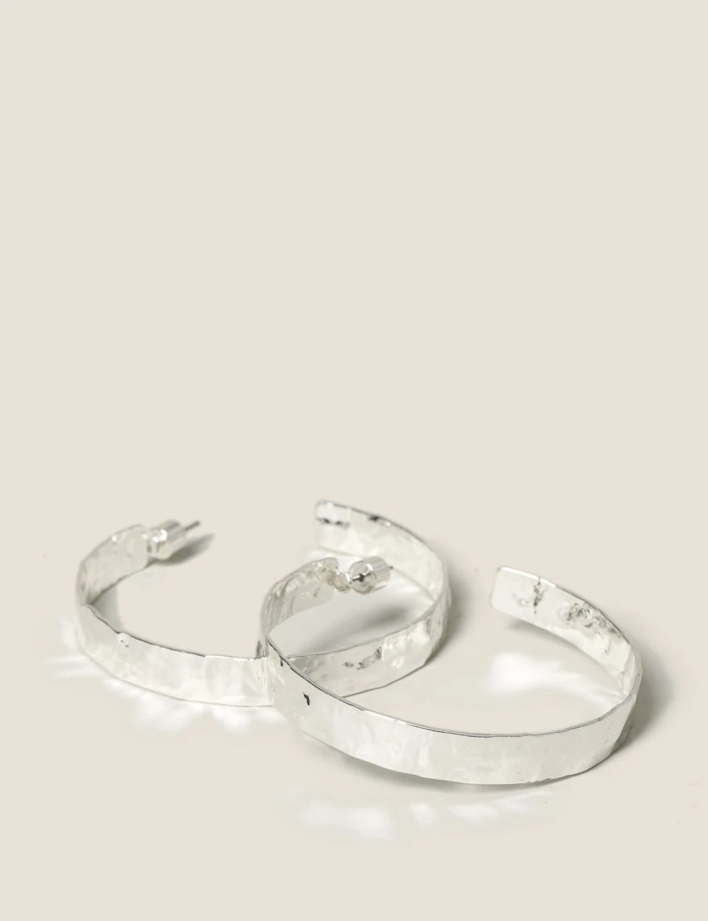 Large Texture Hoop Earrings 1 Large Texture Hoop Earrings