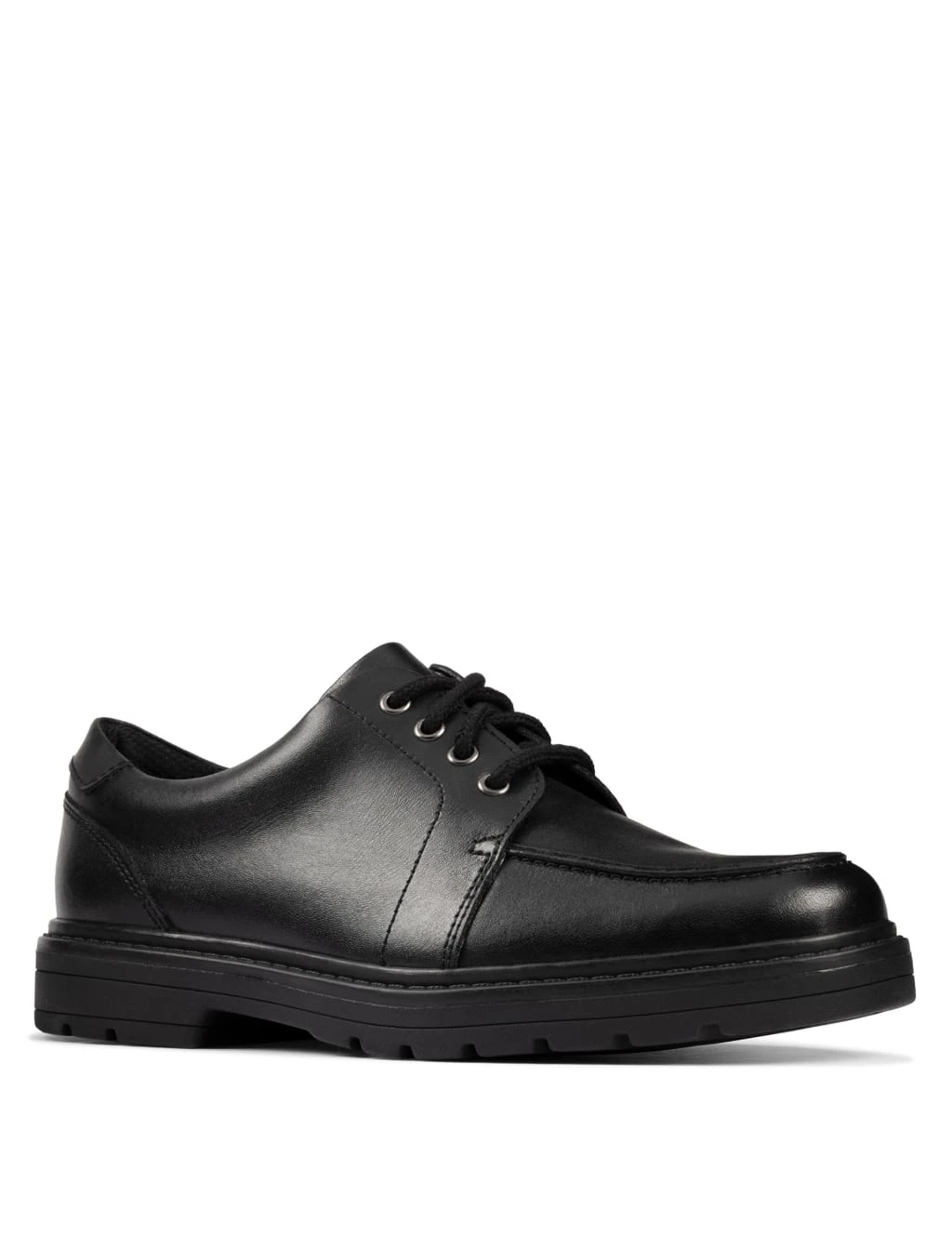 Clarks Kids' Leather Lace Up School Shoes (Youth Size 3-9) 1 Clarks Kids' Leather Lace Up School Shoes (Youth Size 3-9)