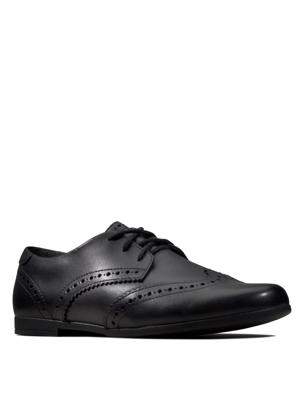 Clarks Kids' Leather Lace Up Brogues (Kid Size 13-2.5) 1 Clarks Kids' Leather Lace Up Brogues (Kid Size 13-2.5)