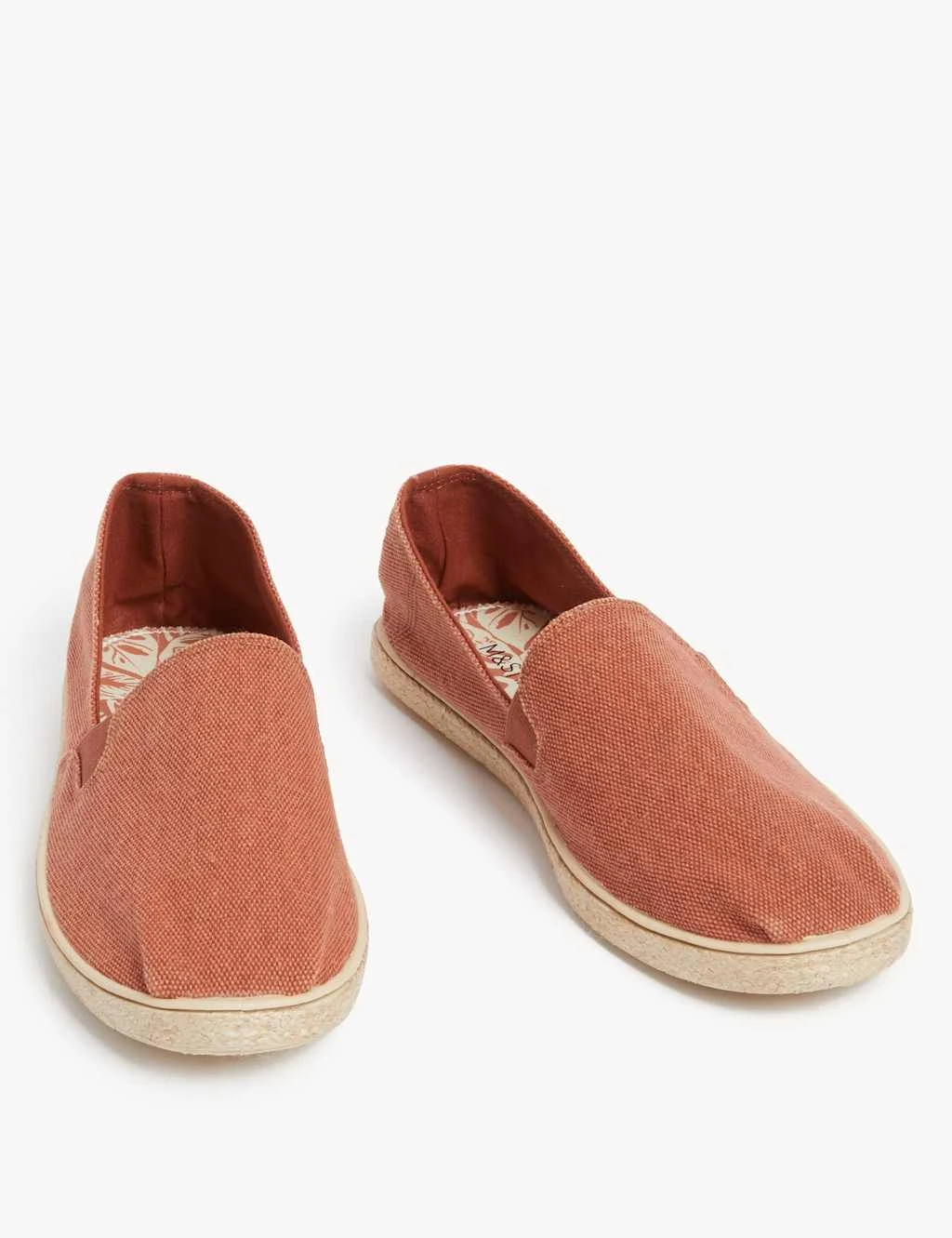 Canvas Slip-On Espadrilles With Freshfeet™ 2 Canvas Slip-On Espadrilles With Freshfeet™ - Image 2