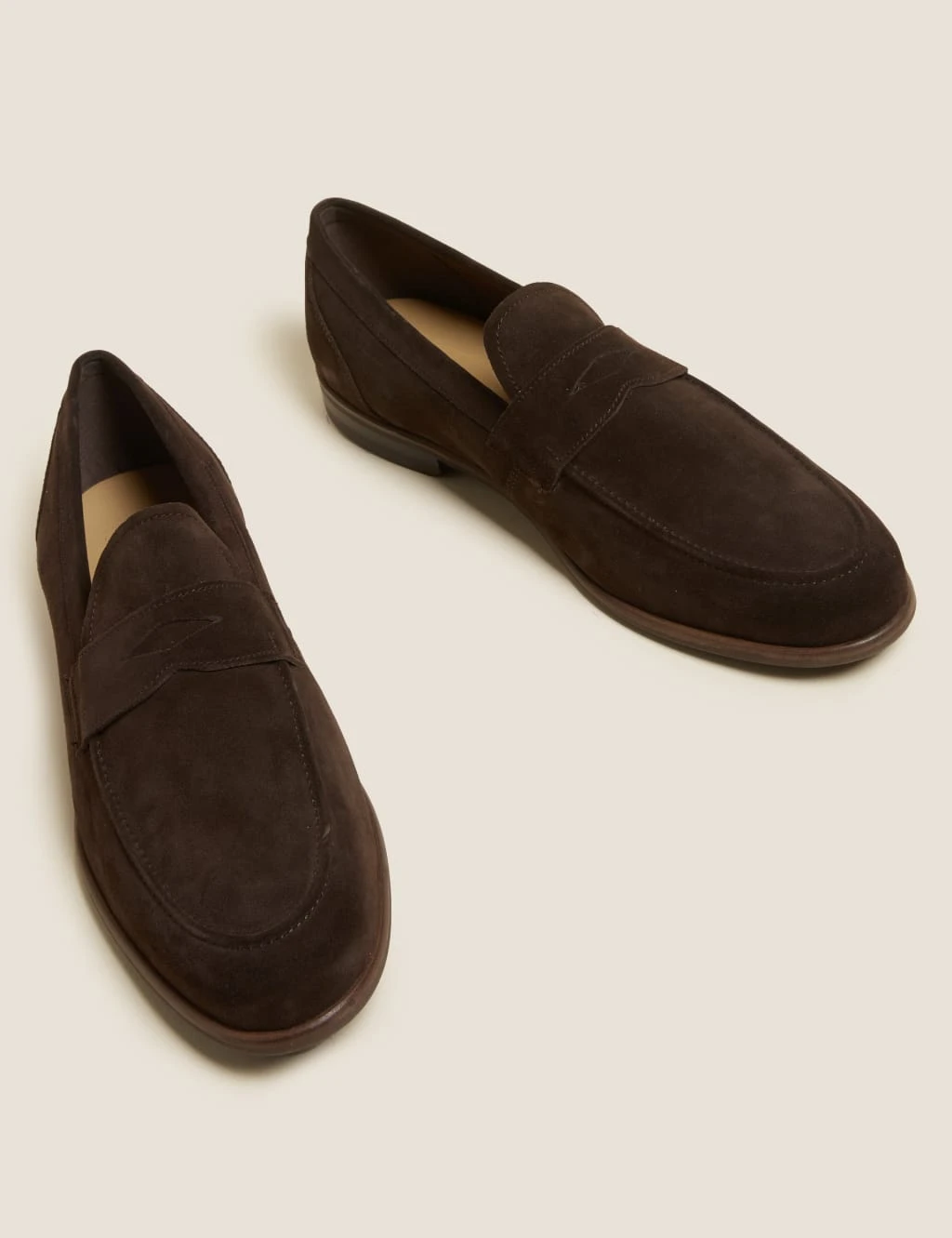 Suede Stain Resistant Slip-On Loafers 4 Suede Stain Resistant Slip-On Loafers - Image 4