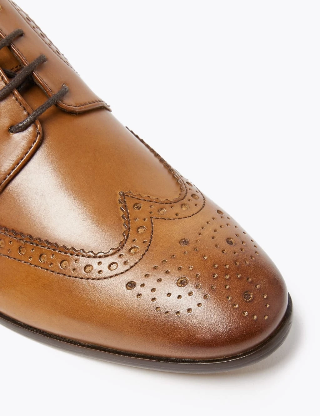 Wide Fit Leather Brogues 4 Wide Fit Leather Brogues - Image 4