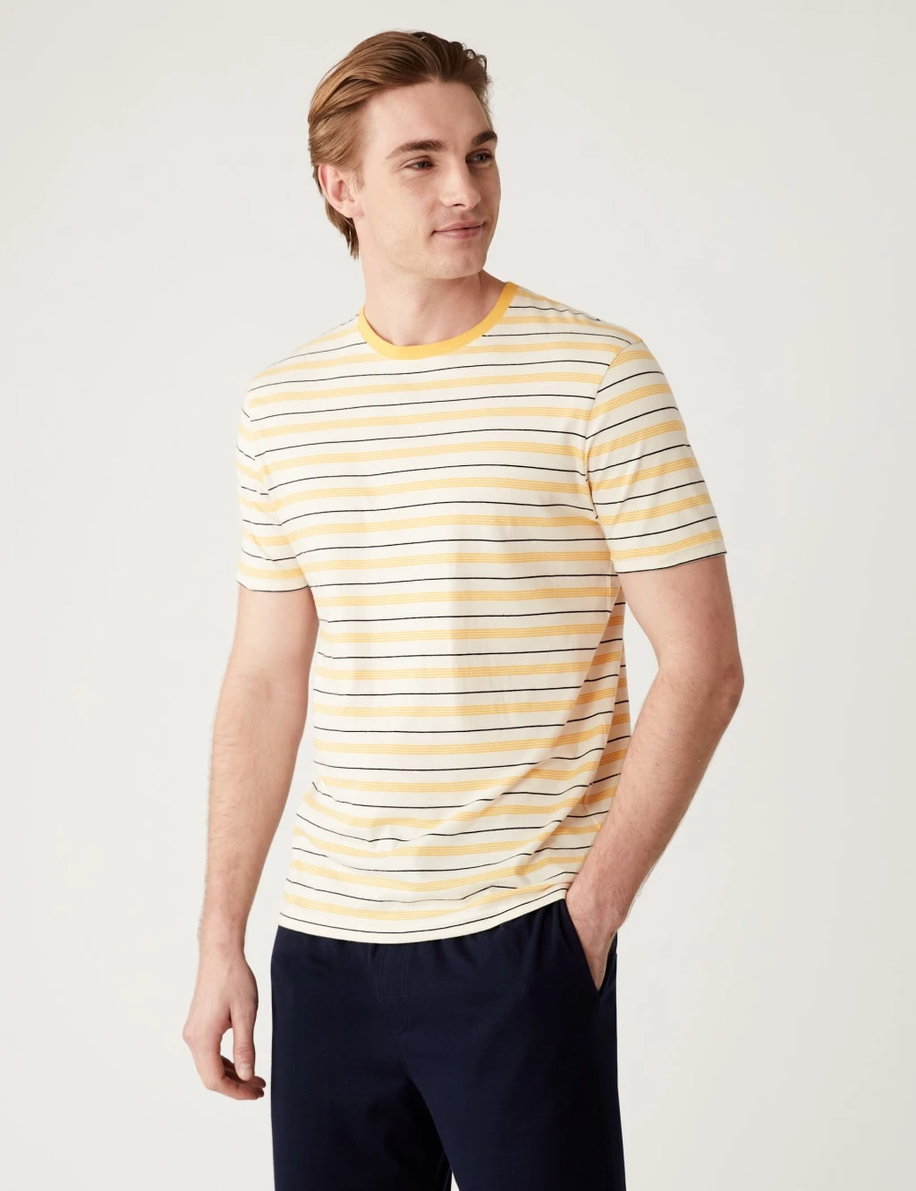 Pure Cotton Striped Pyjama Set 3 Pure Cotton Striped Pyjama Set - Image 3