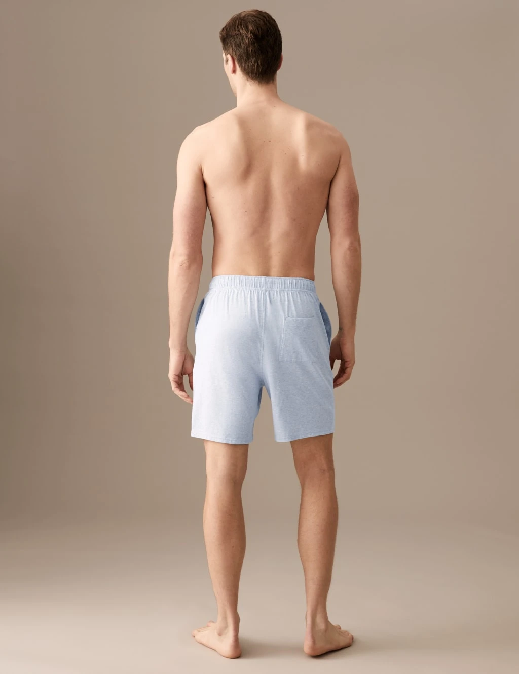 Cotton Blend Pyjama Shorts 5 Cotton Blend Pyjama Shorts - Image 5