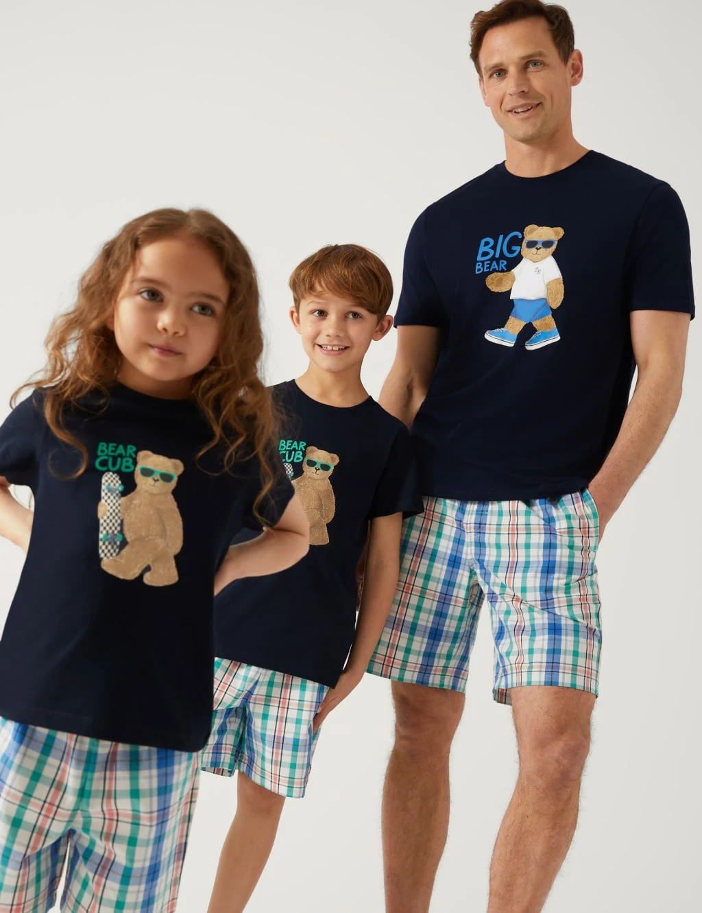 Pure Cotton Big Bear Graphic Pyjama Set 6 Pure Cotton Big Bear Graphic Pyjama Set - Image 6