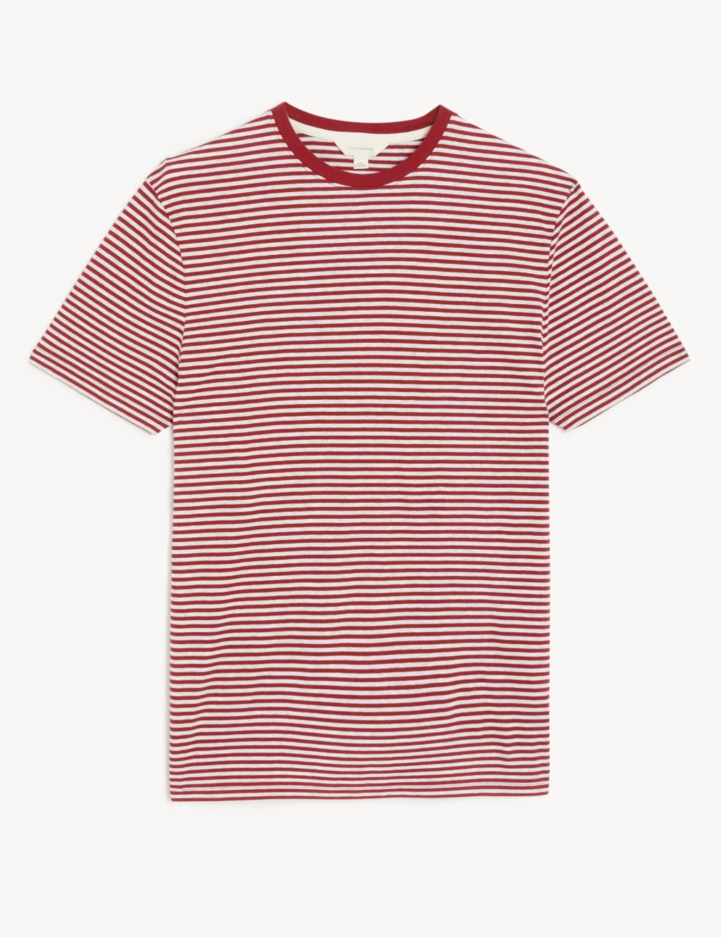 Pure Cotton Striped Loungewear Top 2 Pure Cotton Striped Loungewear Top - Image 2