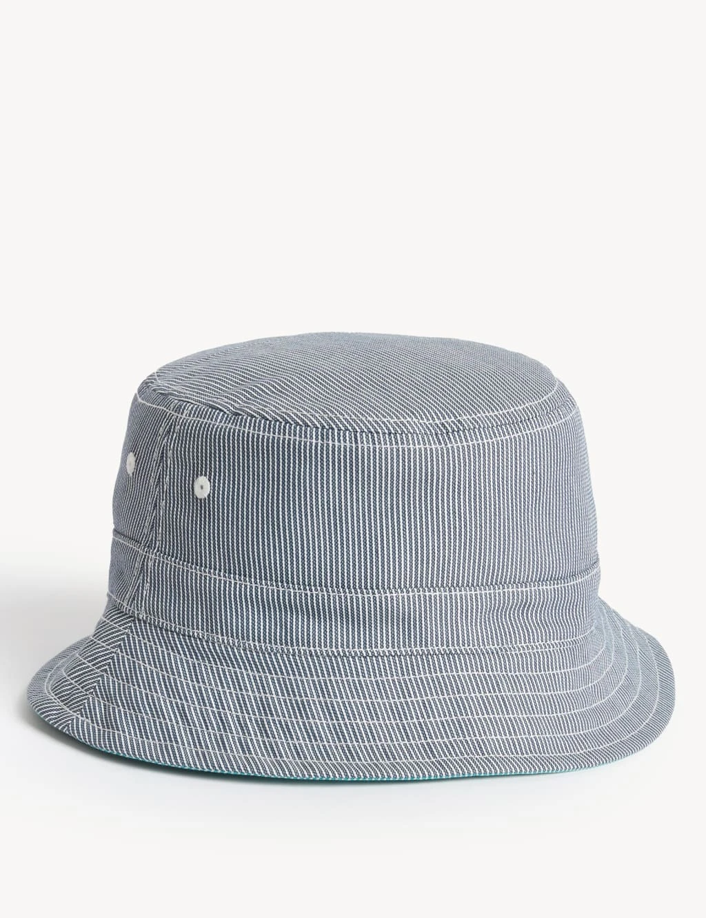 Cotton Rich Reversible Striped Bucket Hat 2 Cotton Rich Reversible Striped Bucket Hat - Image 2