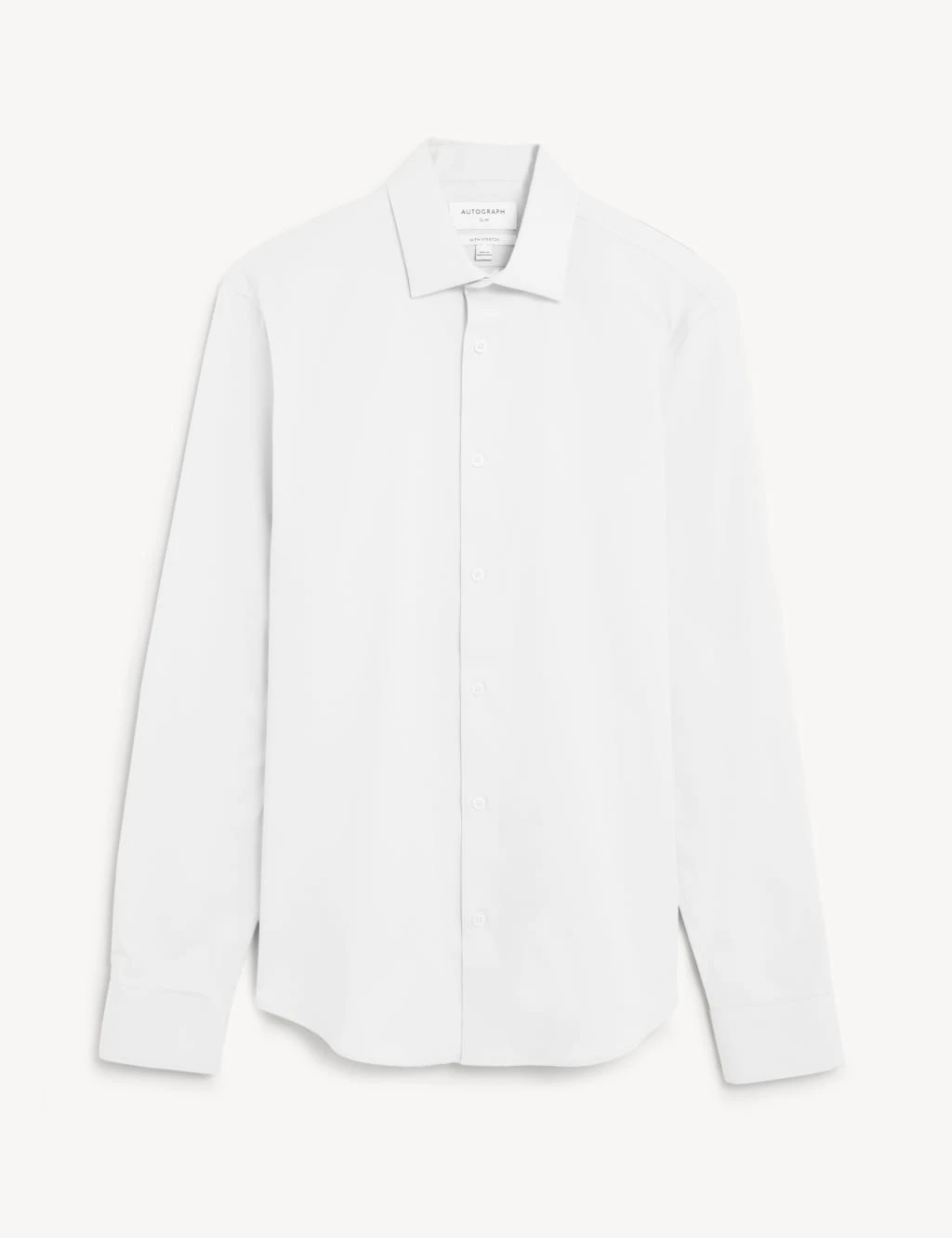 Slim Fit Easy Iron Cotton Rich Shirt 2 Slim Fit Easy Iron Cotton Rich Shirt - Image 2