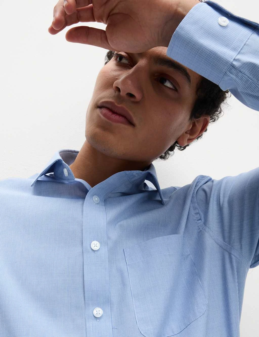 3pk Tailored Fit Long Sleeve Shirts 4 3pk Tailored Fit Long Sleeve Shirts - Image 4