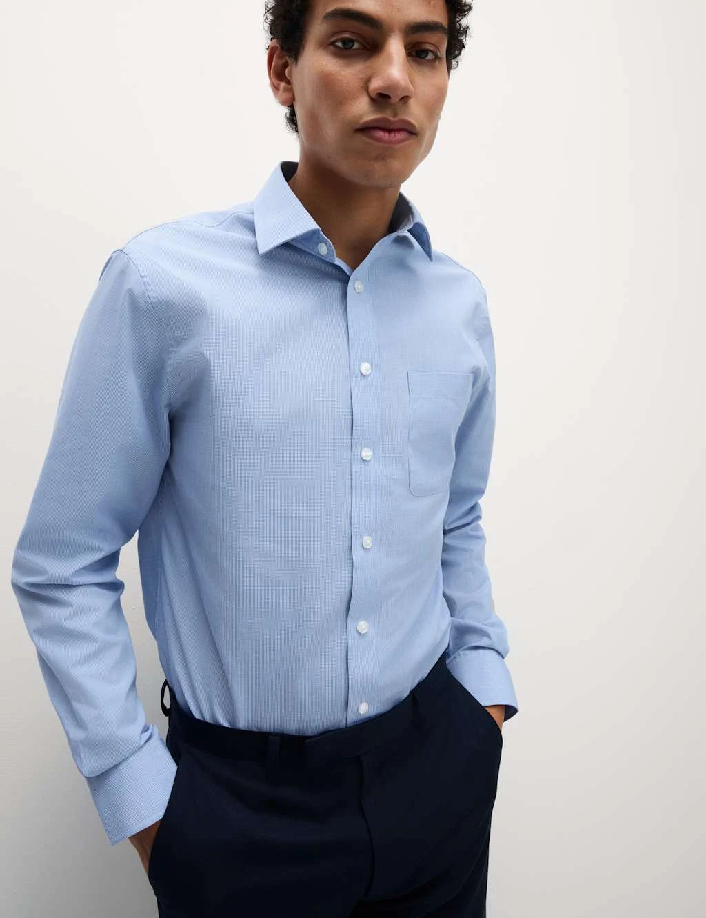 3pk Tailored Fit Long Sleeve Shirts 5 3pk Tailored Fit Long Sleeve Shirts - Image 5