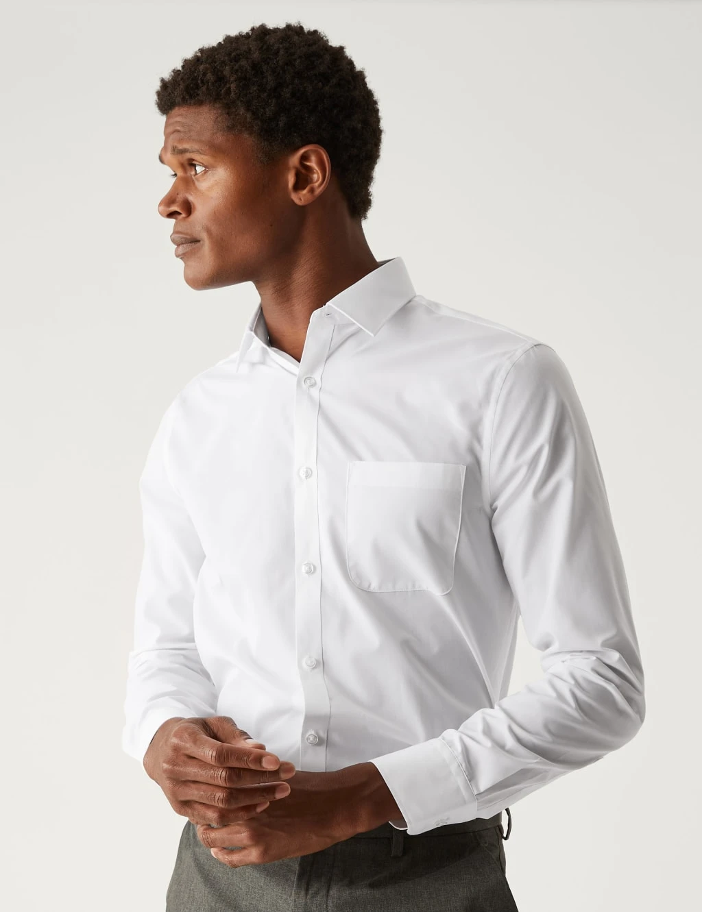 5pk Skinny Fit Long Sleeve Shirts 2 5pk Skinny Fit Long Sleeve Shirts - Image 2