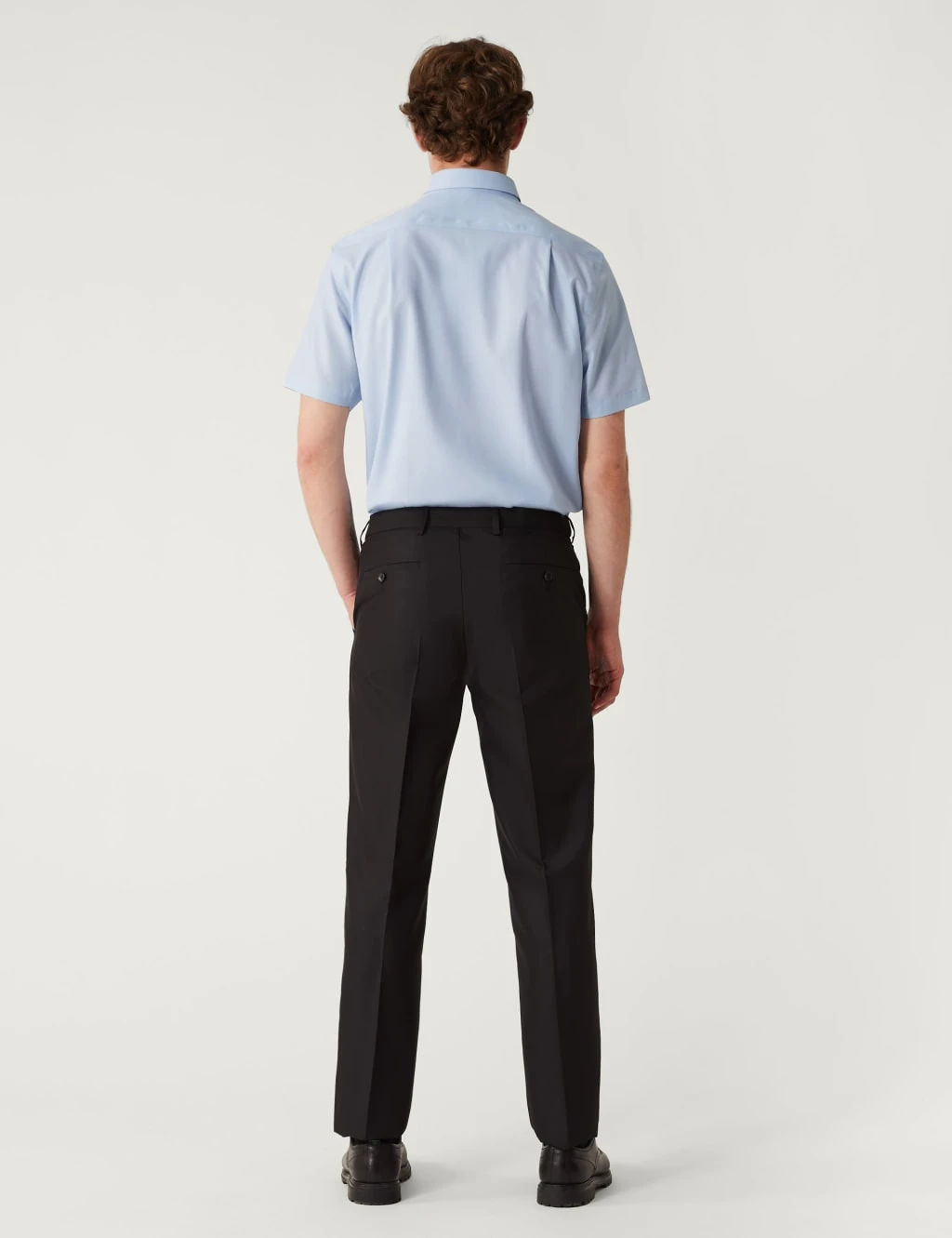 Regular Fit Non Iron Pure Cotton Oxford Shirt 5 Regular Fit Non Iron Pure Cotton Oxford Shirt - Image 5