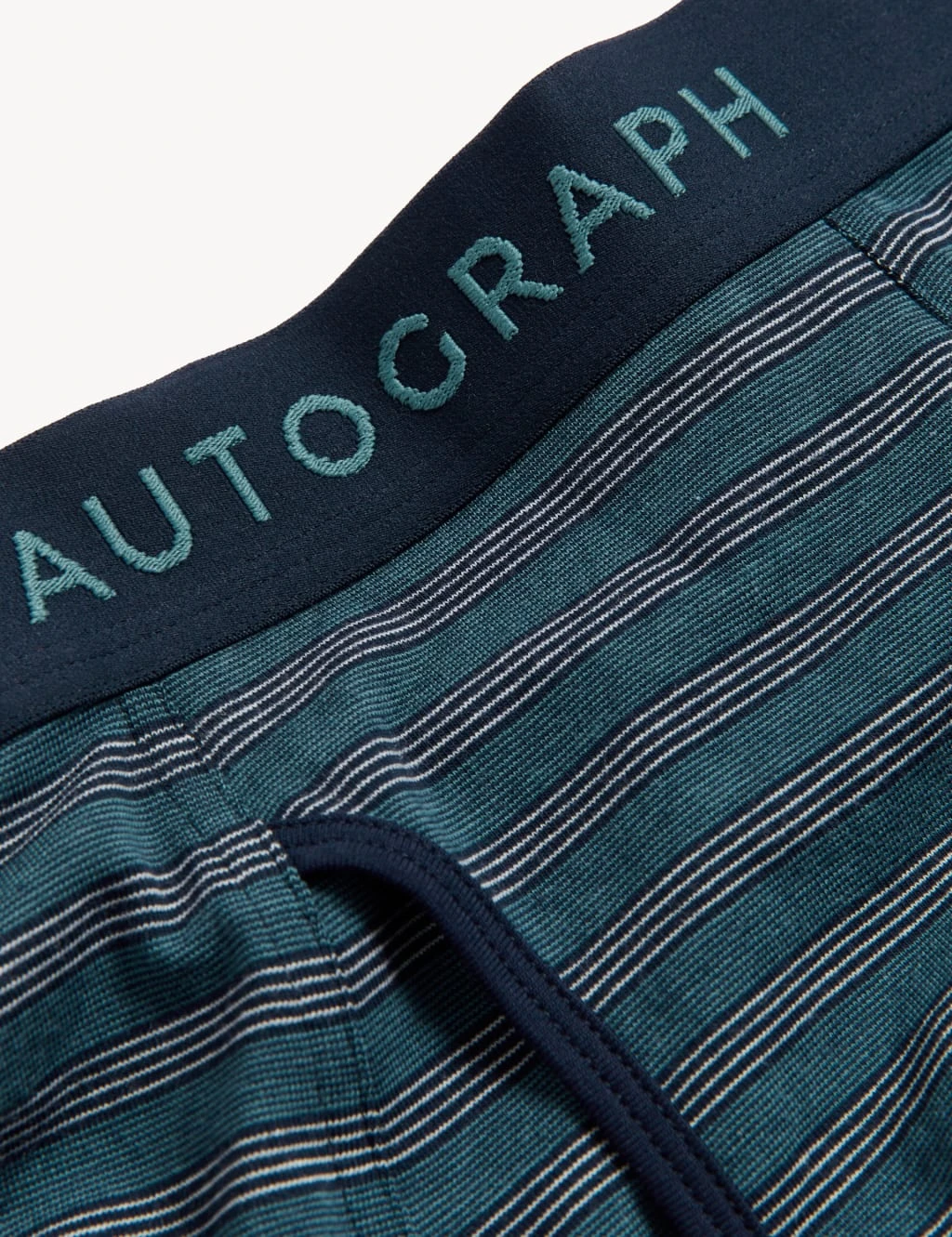 3pk Supima® Cotton Blend Striped Trunks 5 3pk Supima® Cotton Blend Striped Trunks - Image 5