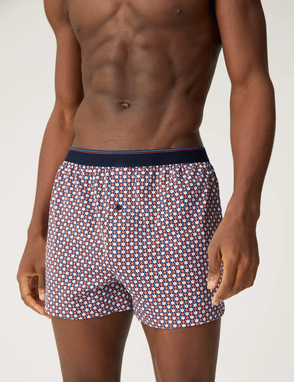 3pk Pure Cotton Cool & Fresh™ Jersey Boxers 2 3pk Pure Cotton Cool & Fresh™ Jersey Boxers - Image 2