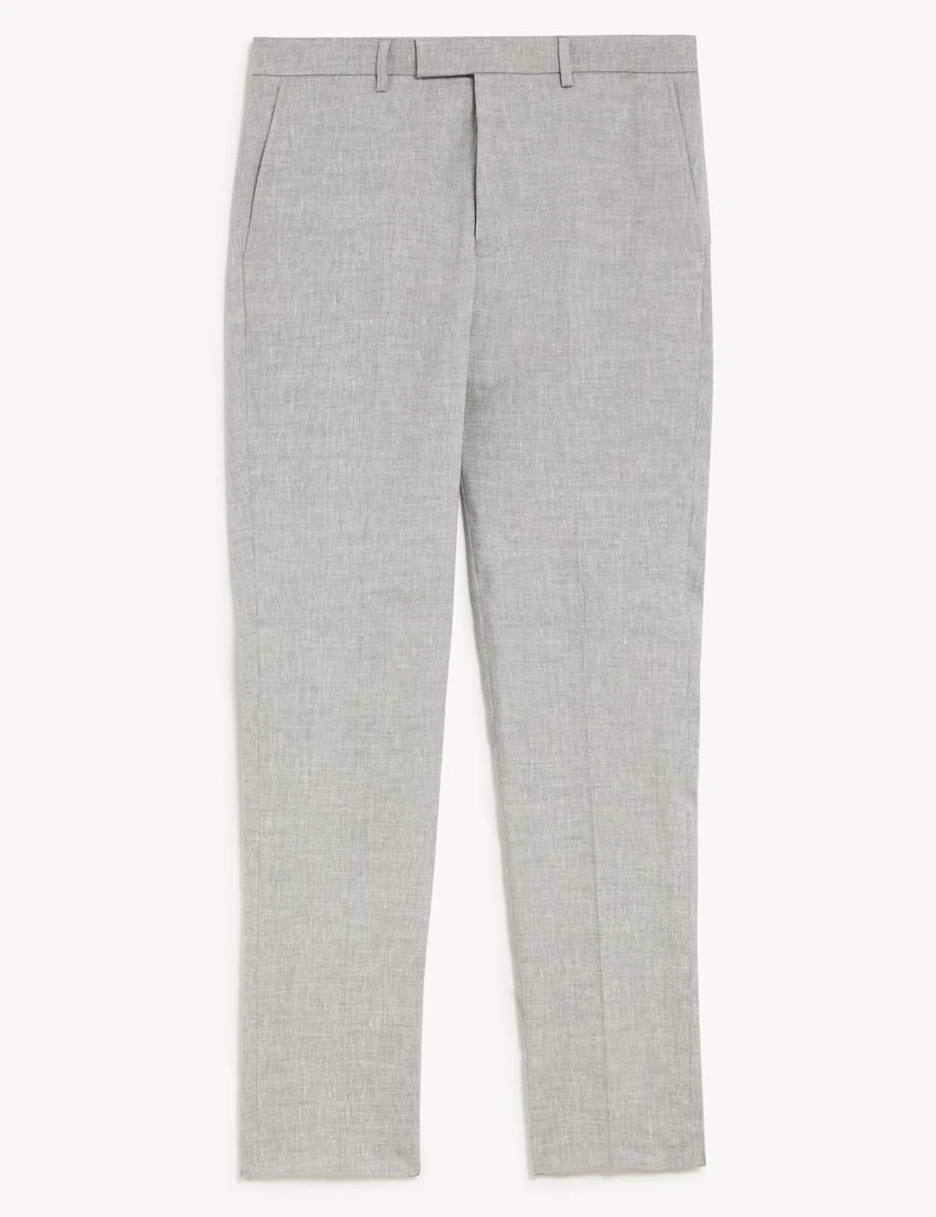 Slim Fit Italian Linen Miracle™ Suit Trousers 2 Slim Fit Italian Linen Miracle™ Suit Trousers - Image 2