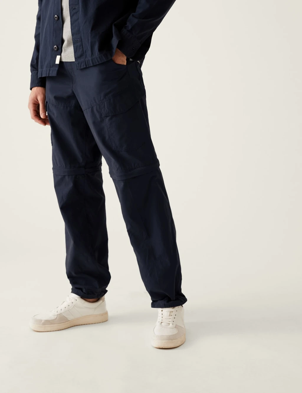 Regular Fit Zip Off Trekking Cargo Trousers 3 Regular Fit Zip Off Trekking Cargo Trousers - Image 3