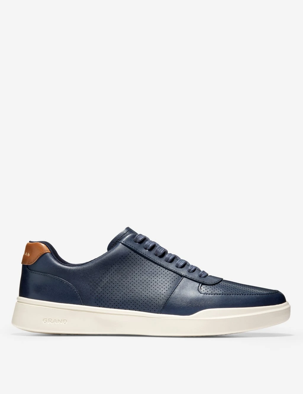 Cole Haan Grand Crosscourt Leather Lace Up Trainers 1 Cole Haan Grand Crosscourt Leather Lace Up Trainers