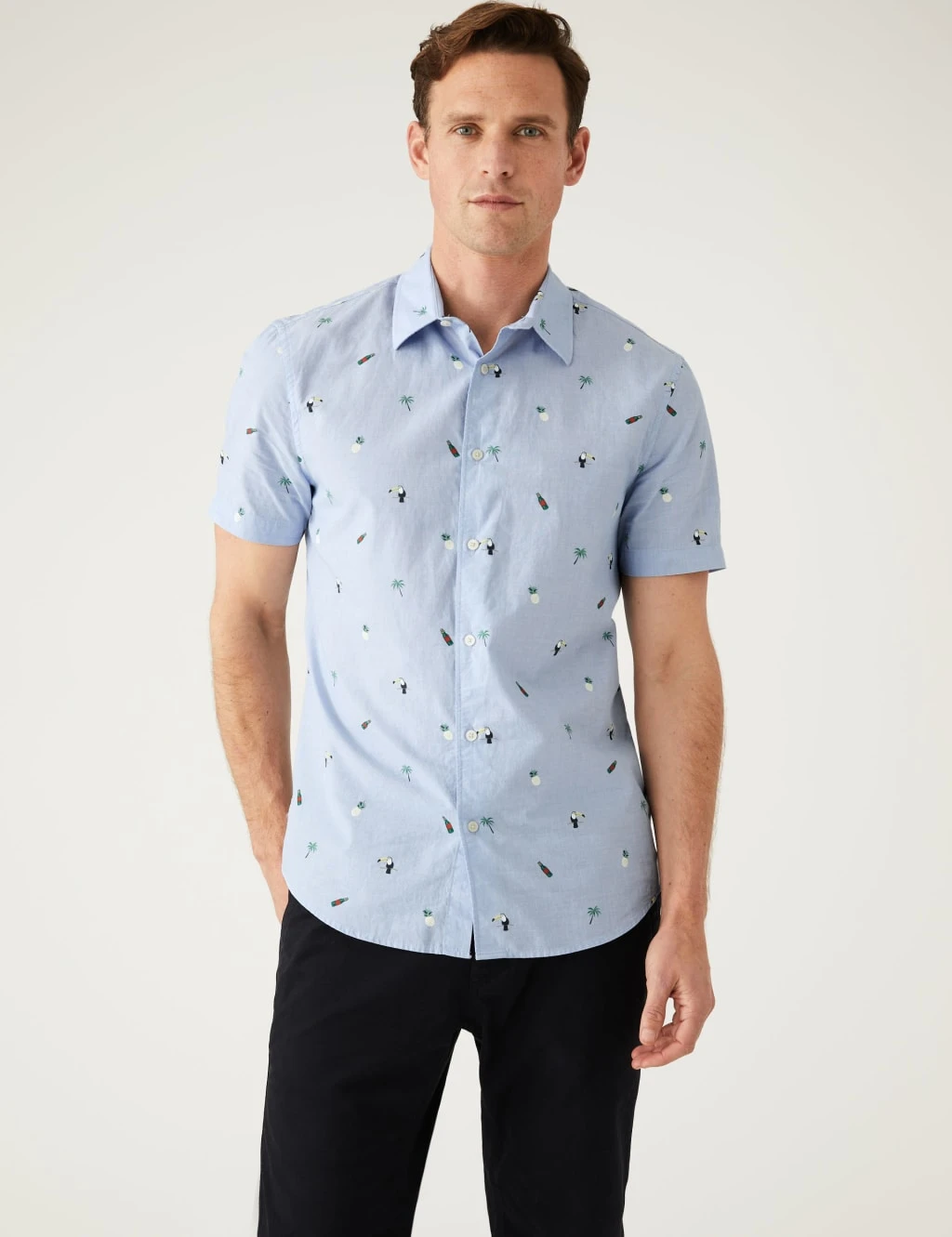 Pure Cotton Print Shirt 1 Pure Cotton Print Shirt