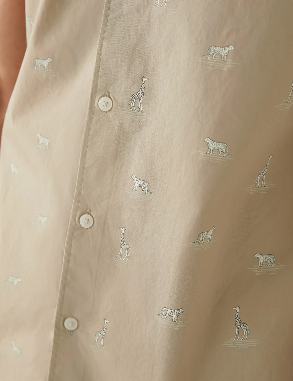 Pure Cotton Wildlife Print Shirt 4 Pure Cotton Wildlife Print Shirt - Image 4