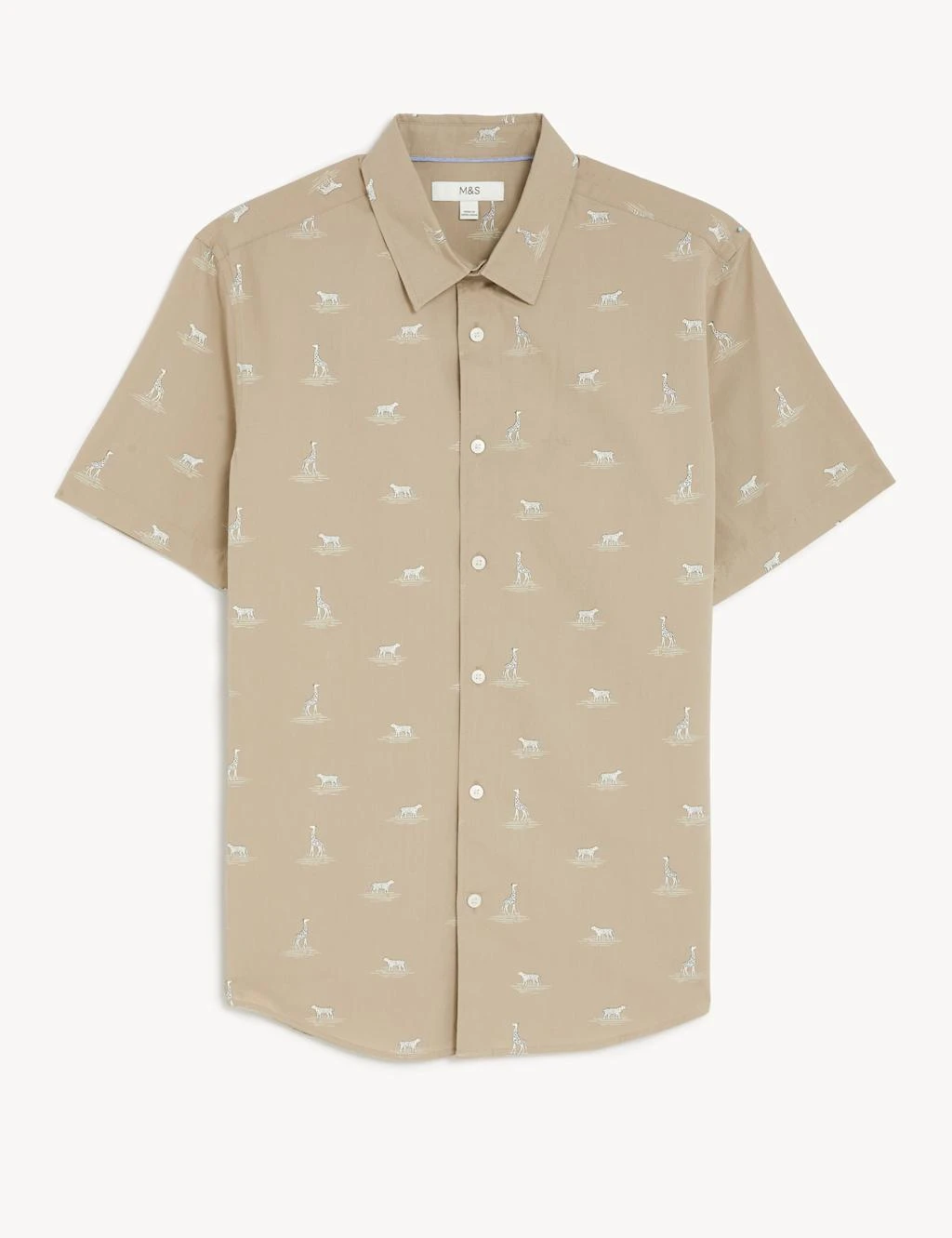Pure Cotton Wildlife Print Shirt 2 Pure Cotton Wildlife Print Shirt - Image 2