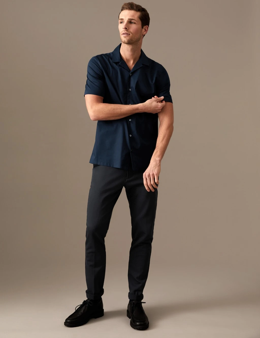 Cotton Rich Revere Shirt 1 Cotton Rich Revere Shirt