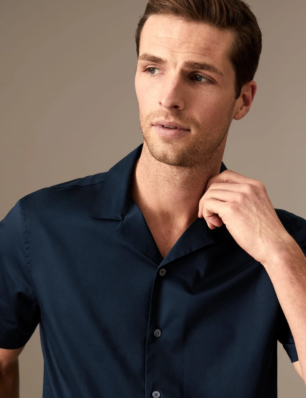 Cotton Rich Revere Shirt 4 Cotton Rich Revere Shirt - Image 4