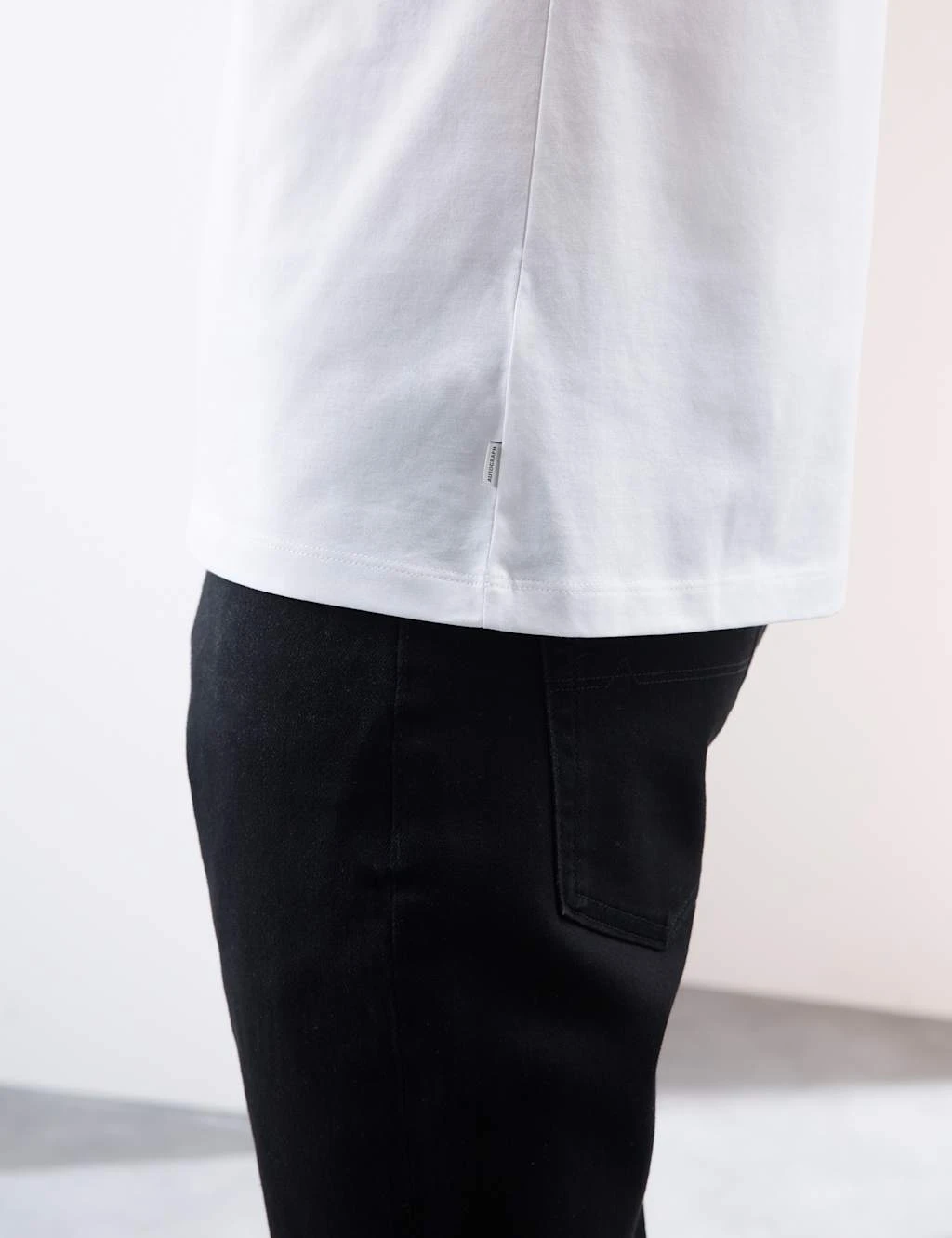 Pure Supima® Cotton V-Neck T-Shirt 3 Pure Supima® Cotton V-Neck T-Shirt - Image 3