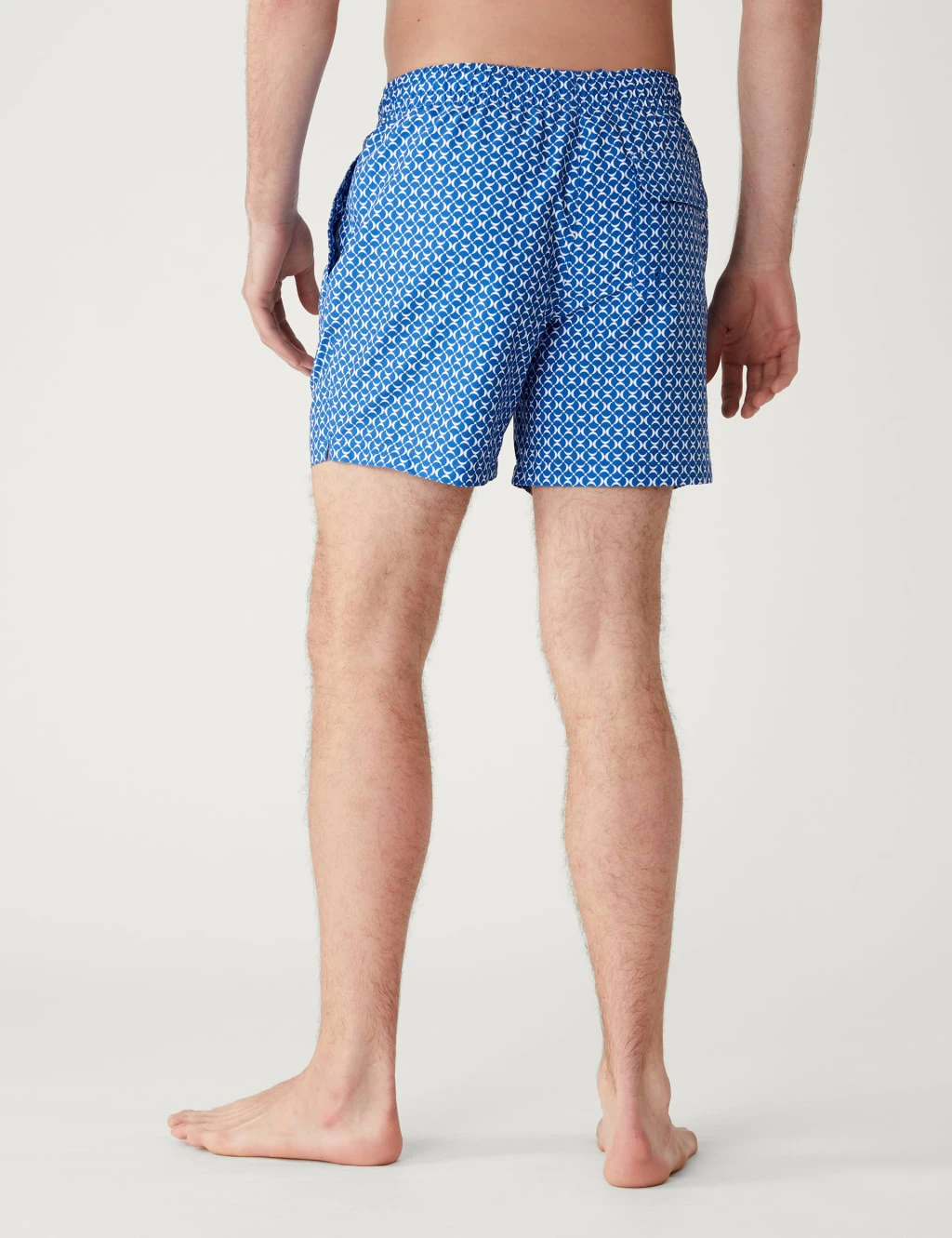 Quick Dry Geometric Print Swim Shorts 4 Quick Dry Geometric Print Swim Shorts - Image 4