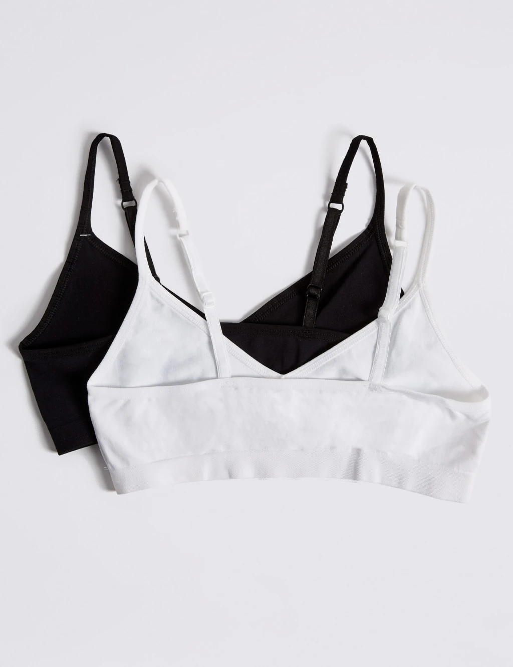 2pk Seamfree Cropped Tops (9-16 Yrs) 2 2pk Seamfree Cropped Tops (9-16 Yrs) - Image 2