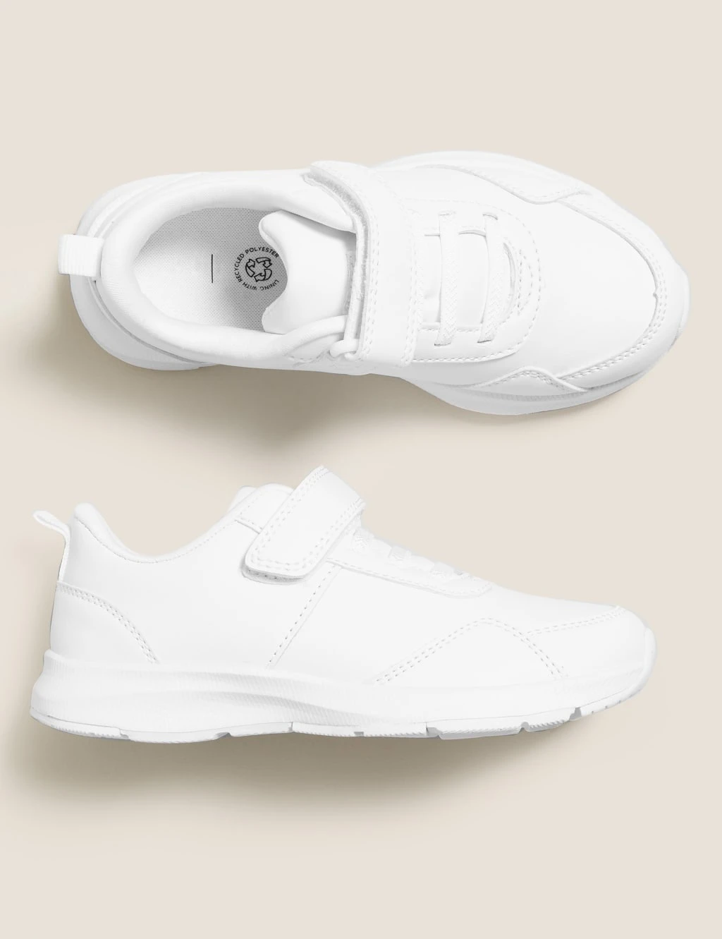 Kids' Freshfeet™ Riptape Trainers (4 Small - 13 Small) 5 Kids' Freshfeet™ Riptape Trainers (4 Small - 13 Small) - Image 5