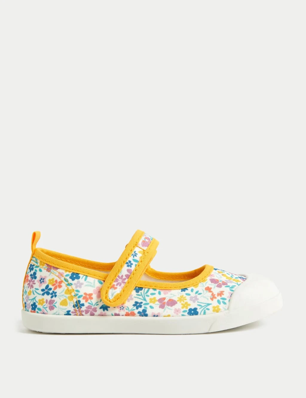 Kids' Floral Mary Jane Pumps (4 Small - 2 Large) 1 Kids' Floral Mary Jane Pumps (4 Small - 2 Large)