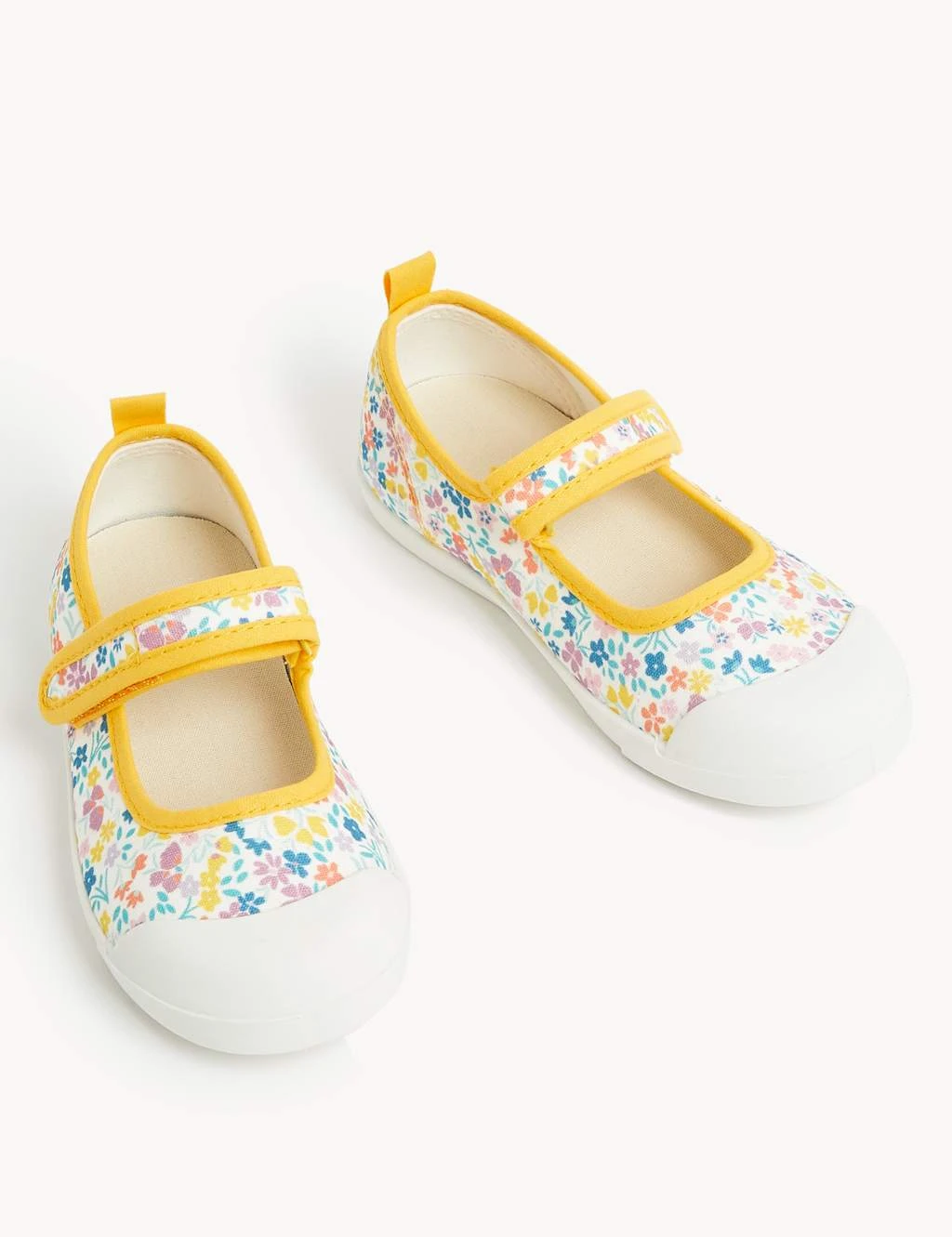 Kids' Floral Mary Jane Pumps (4 Small - 2 Large) 2 Kids' Floral Mary Jane Pumps (4 Small - 2 Large) - Image 2