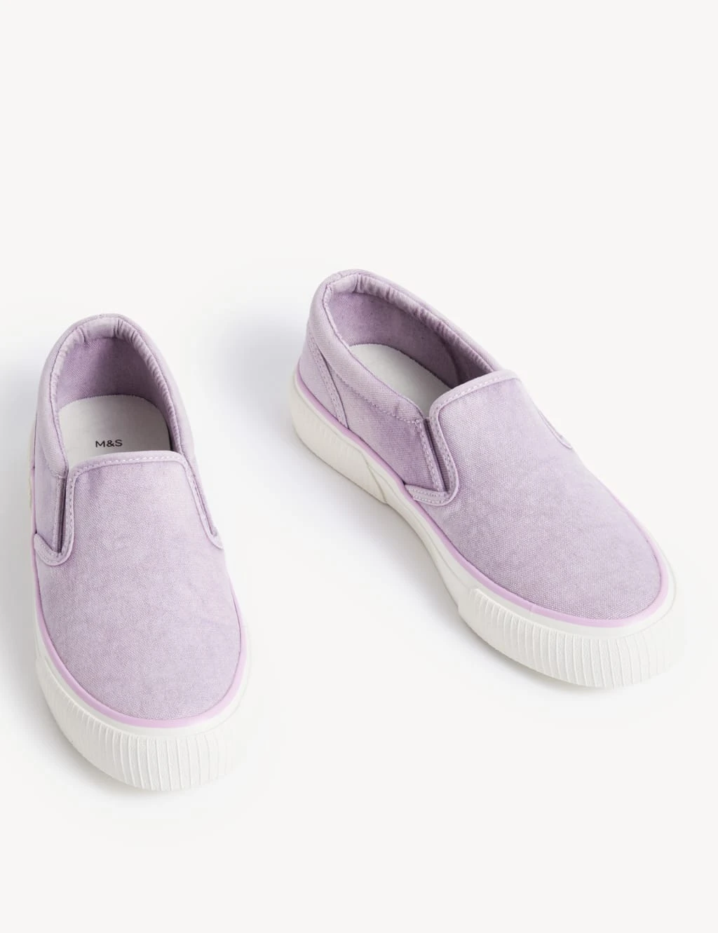 Kids' Canvas Slip-on Pumps (13 Small - 6 Large) 2 Kids' Canvas Slip-on Pumps (13 Small - 6 Large) - Image 2