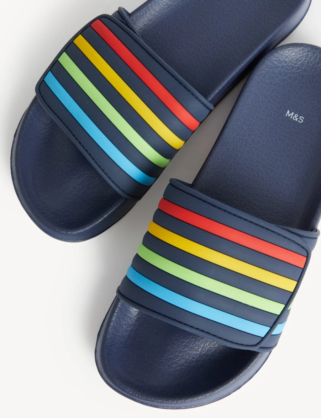 Kids' Striped Sliders (13 Small - 7 Large) 3 Kids' Striped Sliders (13 Small - 7 Large) - Image 3