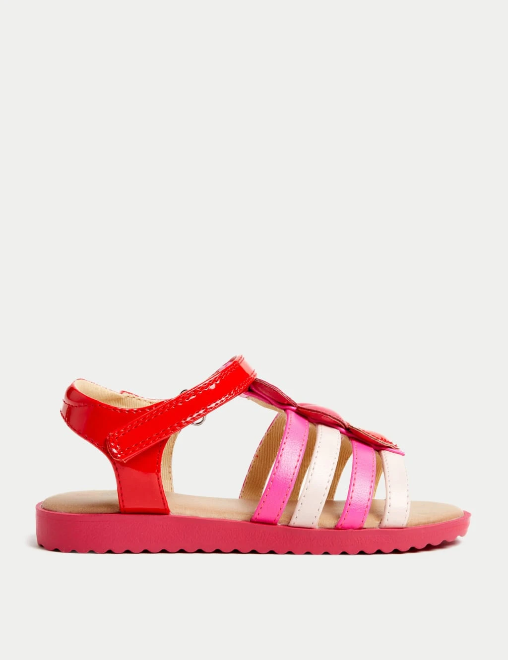 Kids' Heart Fisherman Sandals (4 Small - 13 Small) 1 Kids' Heart Fisherman Sandals (4 Small - 13 Small)