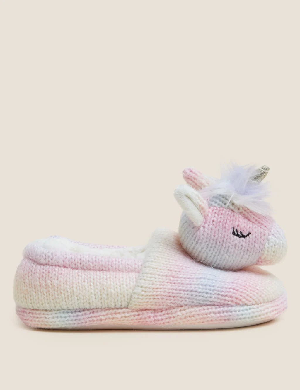 Kids' Unicorn Slippers (4 Small - 6 Large) 1 Kids' Unicorn Slippers (4 Small - 6 Large)