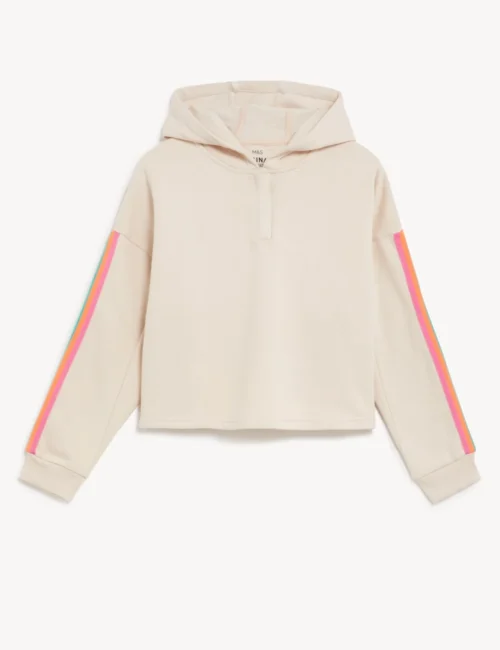 Adaptive Cotton Rich Hoodie (6-16 Yrs)