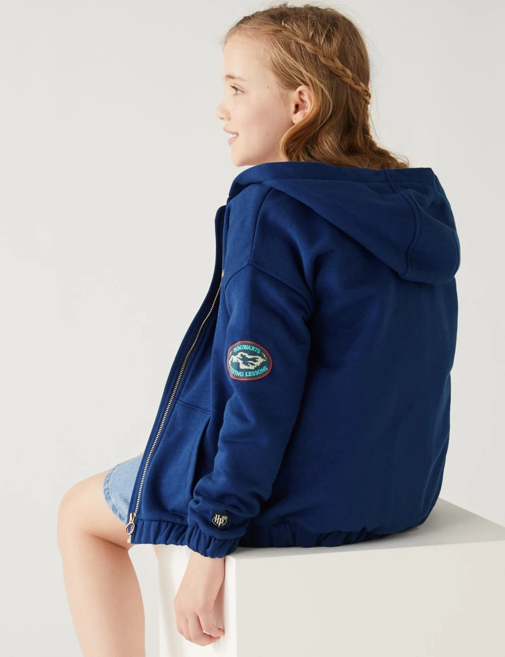 Cotton Rich Harry Potter™ Zip Hoodie (-16 Yrs) 5 Cotton Rich Harry Potter™ Zip Hoodie (-16 Yrs) - Image 5