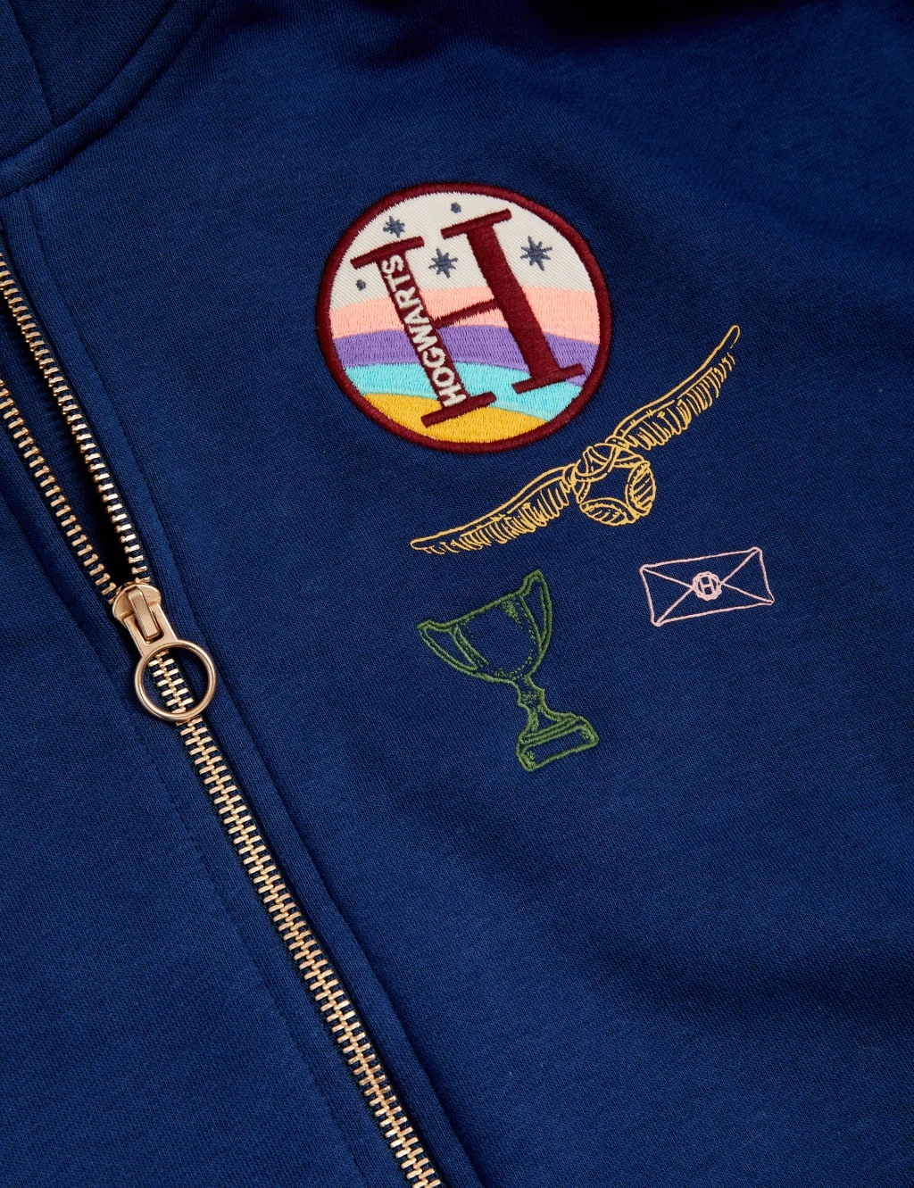 Cotton Rich Harry Potter™ Zip Hoodie (-16 Yrs) 6 Cotton Rich Harry Potter™ Zip Hoodie (-16 Yrs) - Image 6