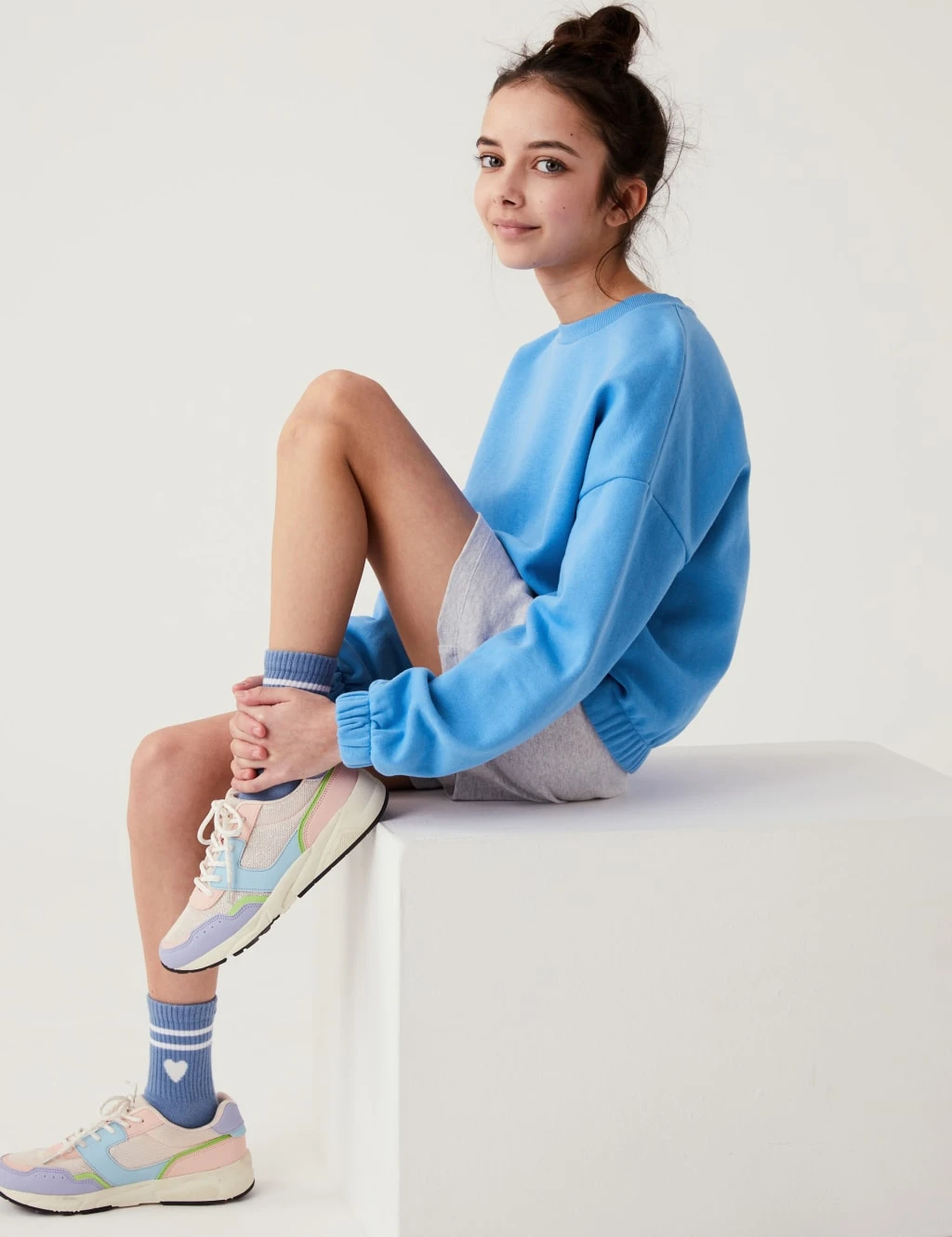 Cotton Rich Sweatshirt (6-16 Yrs) 1 Cotton Rich Sweatshirt (6-16 Yrs)