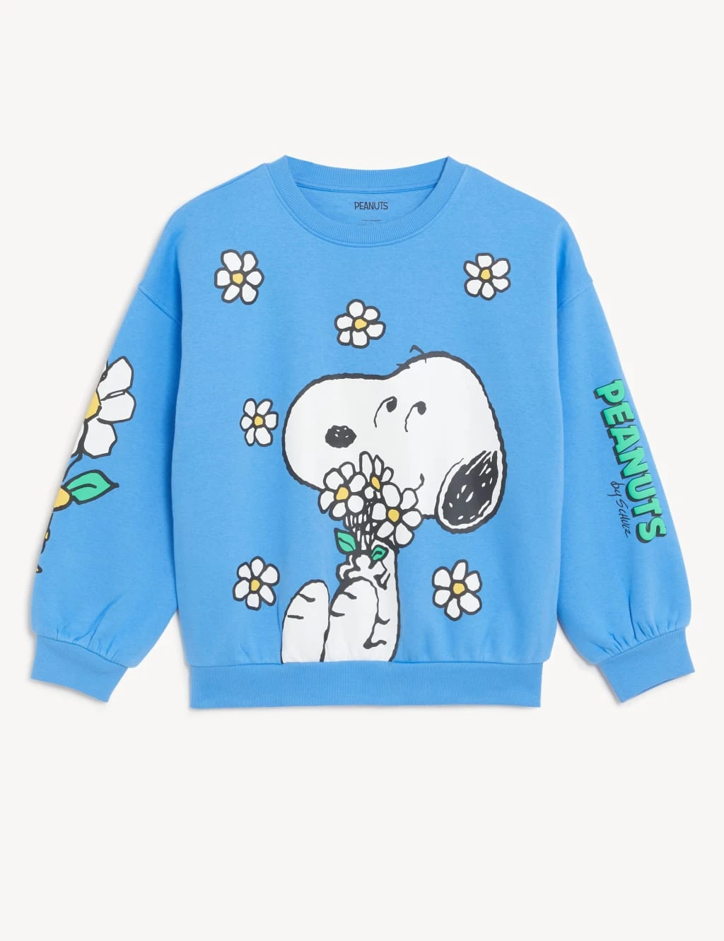 Cotton Rich Snoopy™ Sweatshirt (6-16 Yrs) 2 Cotton Rich Snoopy™ Sweatshirt (6-16 Yrs) - Image 2