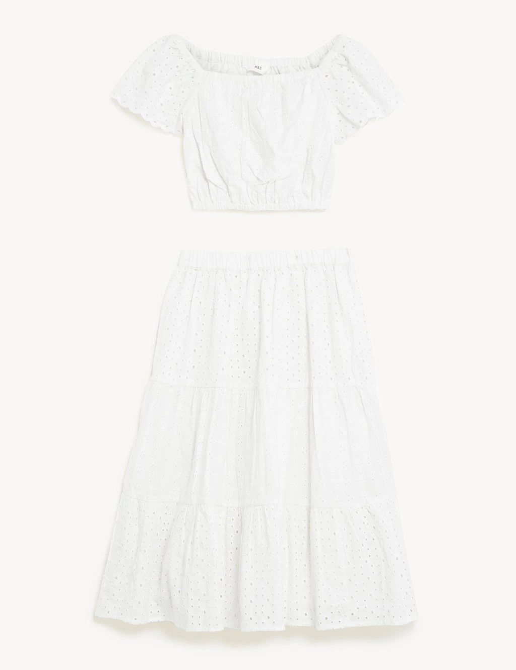 Pure Cotton Top & Skirt Outfit (6-16 Yrs) 2 Pure Cotton Top & Skirt Outfit (6-16 Yrs) - Image 2