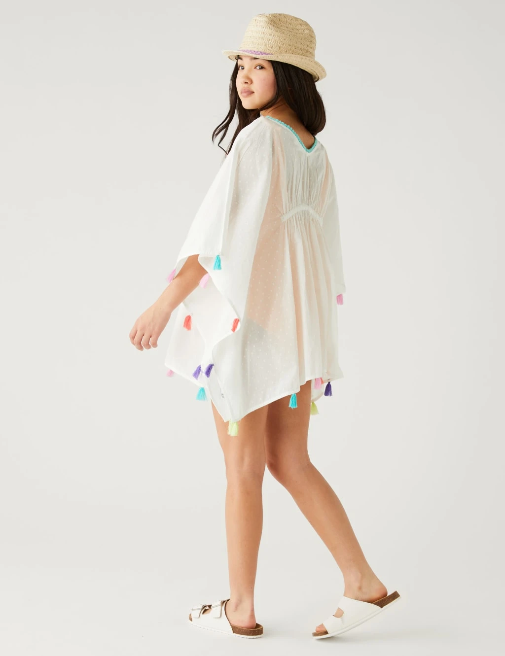 Pure Cotton Kaftan (6-16 Yrs) 4 Pure Cotton Kaftan (6-16 Yrs) - Image 4