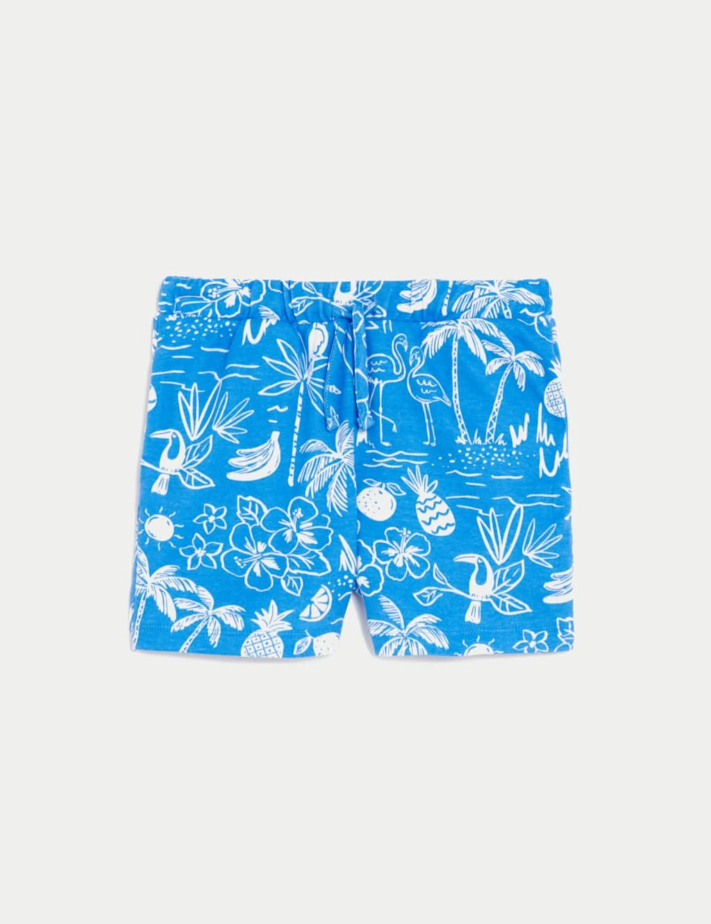 Pure Cotton Tropical Shorts (6-16 Yrs) 2 Pure Cotton Tropical Shorts (6-16 Yrs) - Image 2