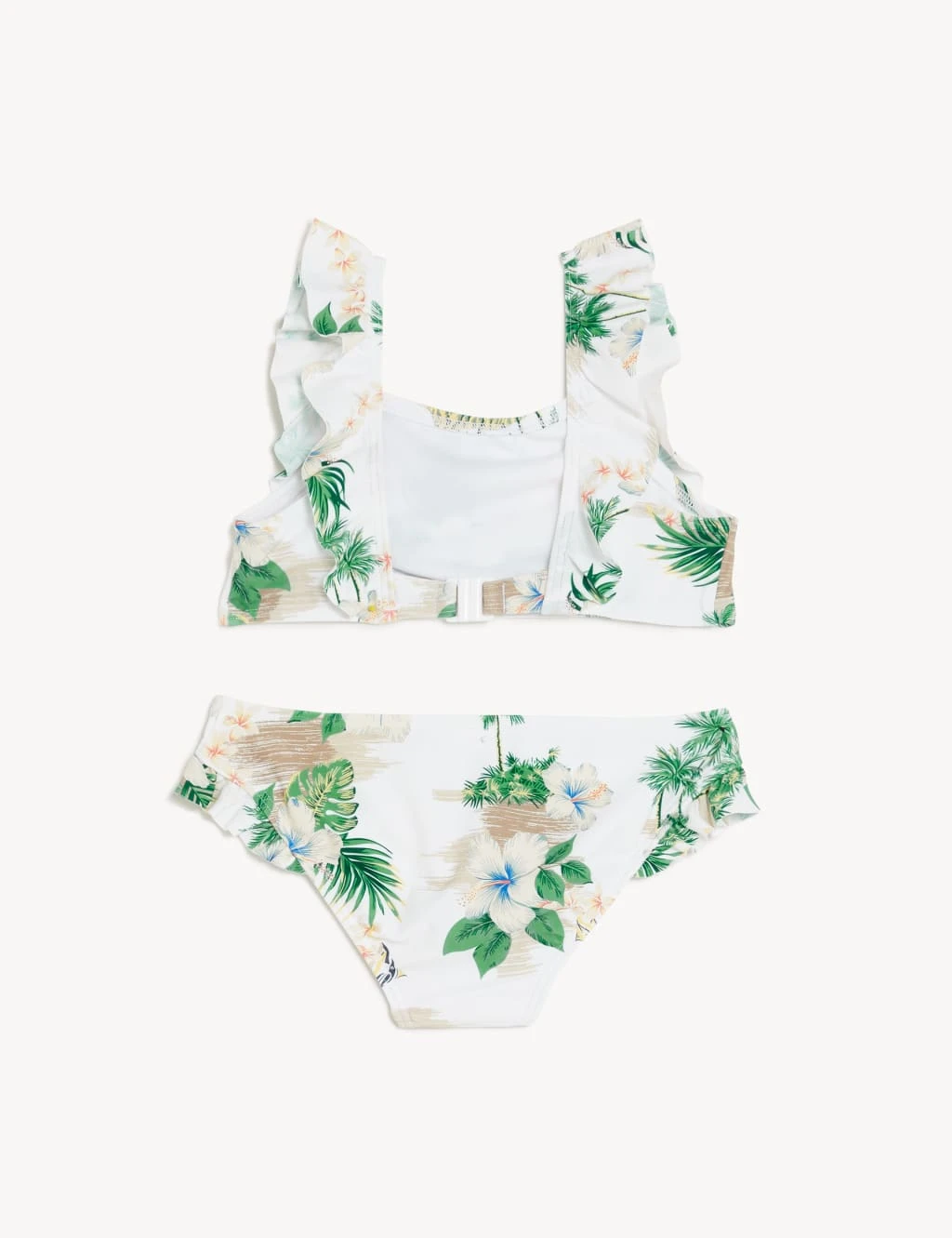 Mini Me Tropical Print Bikini (6 - 16 Yrs) 2 Mini Me Tropical Print Bikini (6 - 16 Yrs) - Image 2