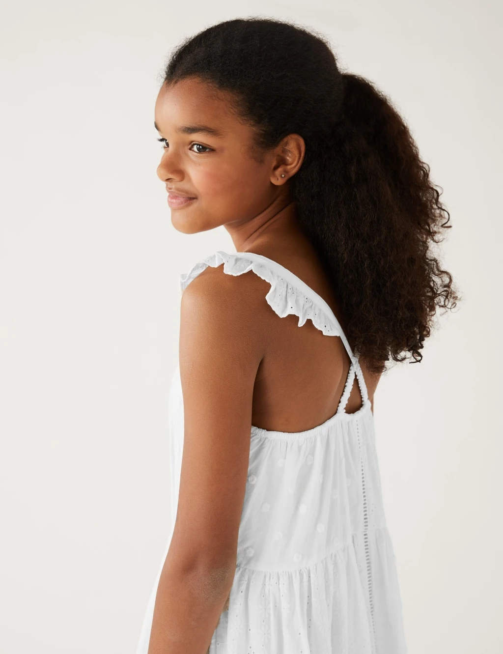 Pure Cotton Maxi Dress (6-16 Yrs) 3 Pure Cotton Maxi Dress (6-16 Yrs) - Image 3