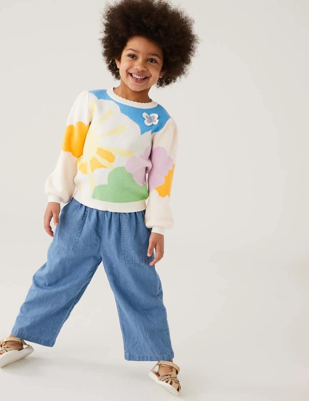 Knitted Patterned Jumper (2-8 Yrs) 3 Knitted Patterned Jumper (2-8 Yrs) - Image 3