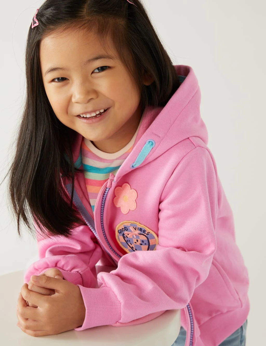 Cotton Rich Hoodie (2-8 Yrs) 1 Cotton Rich Hoodie (2-8 Yrs)