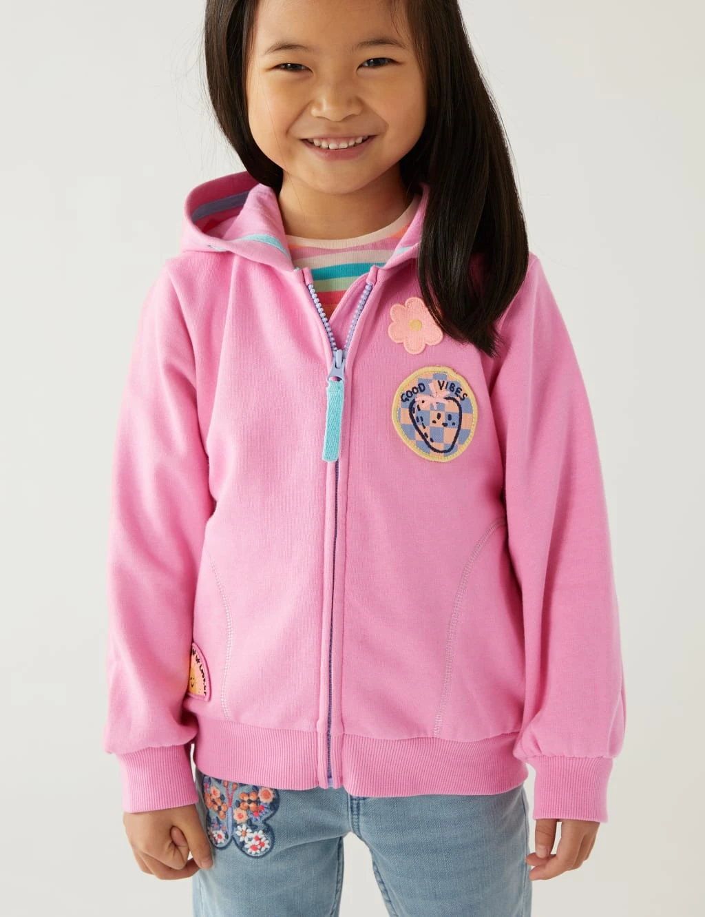 Cotton Rich Hoodie (2-8 Yrs) 3 Cotton Rich Hoodie (2-8 Yrs) - Image 3